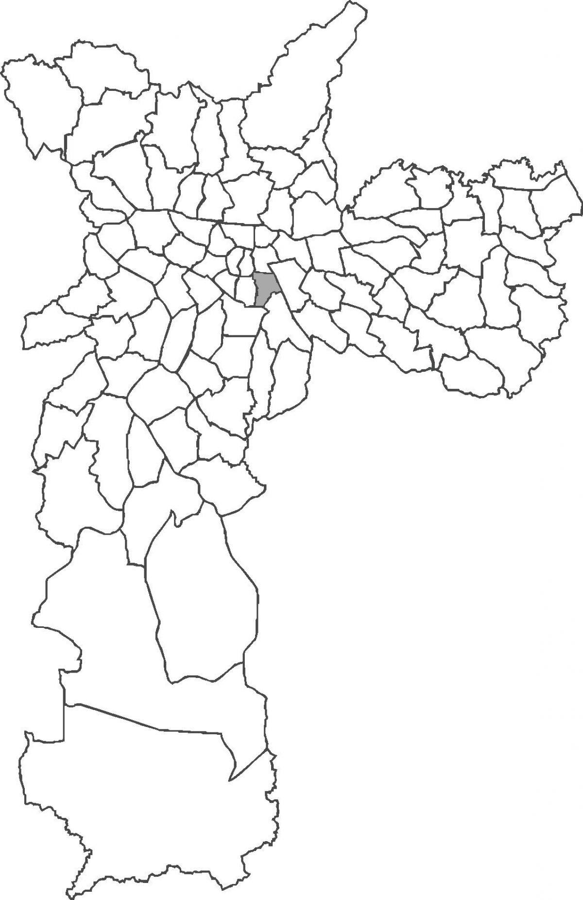 Mapa Cambuci okres