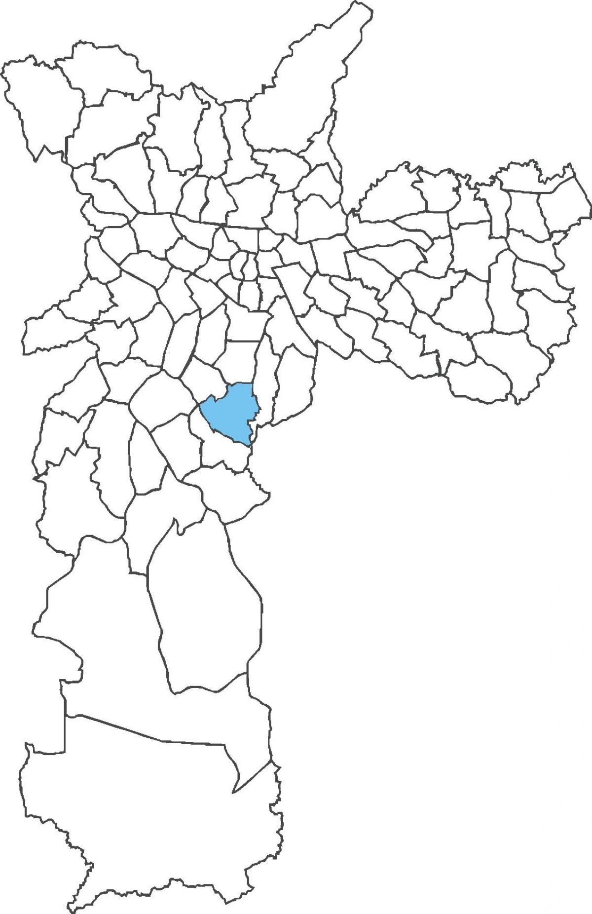 Mapa Jabaquara okres