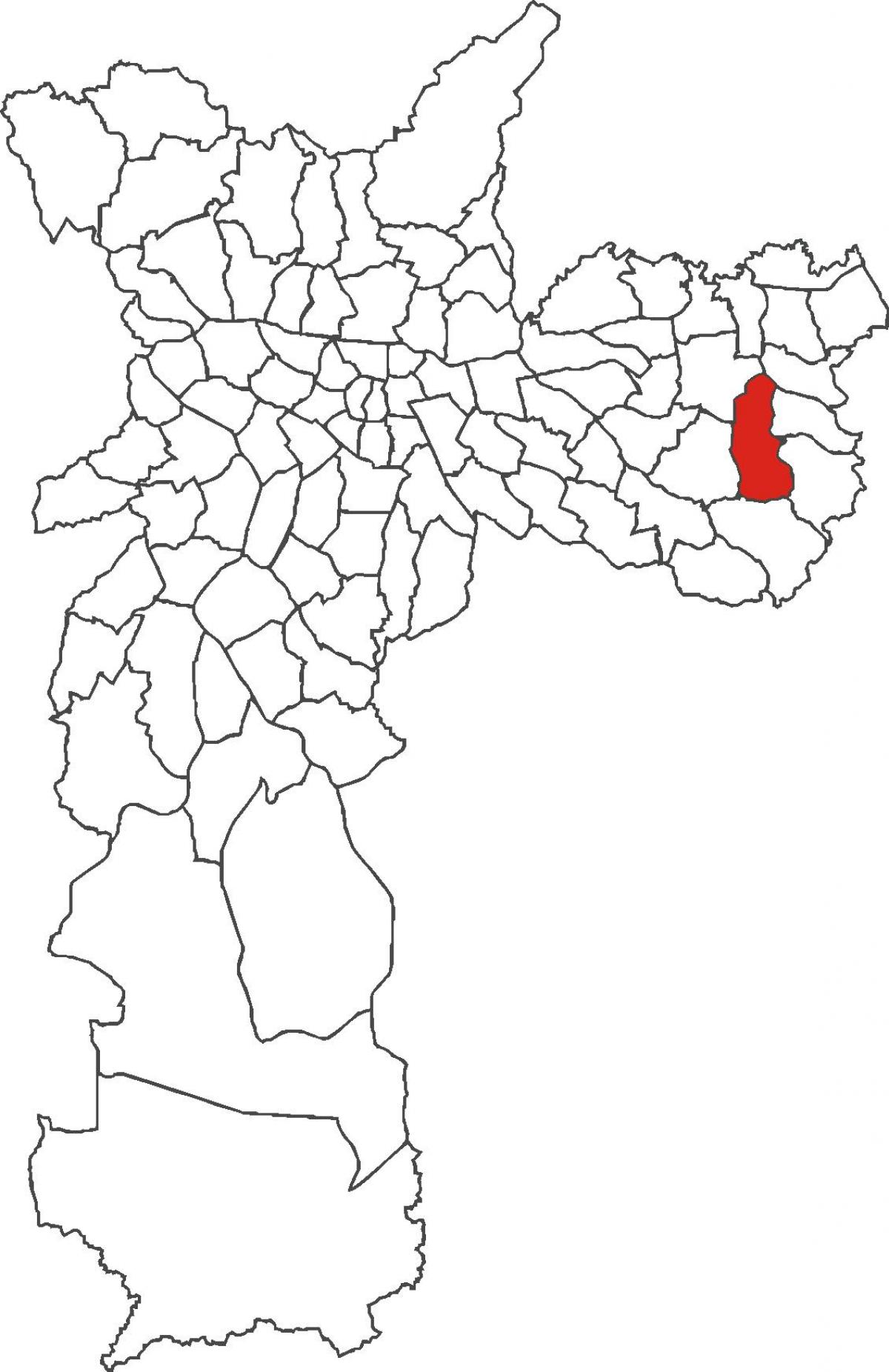 Mapa José Bonifácio okres