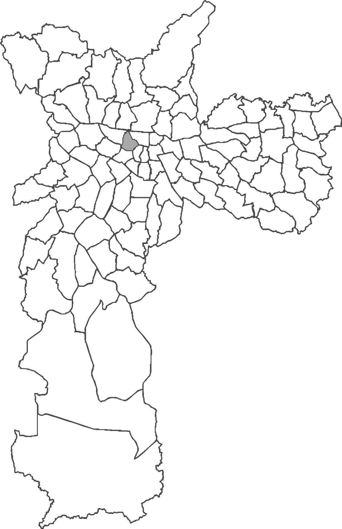 Mapu Santa Cecília okres