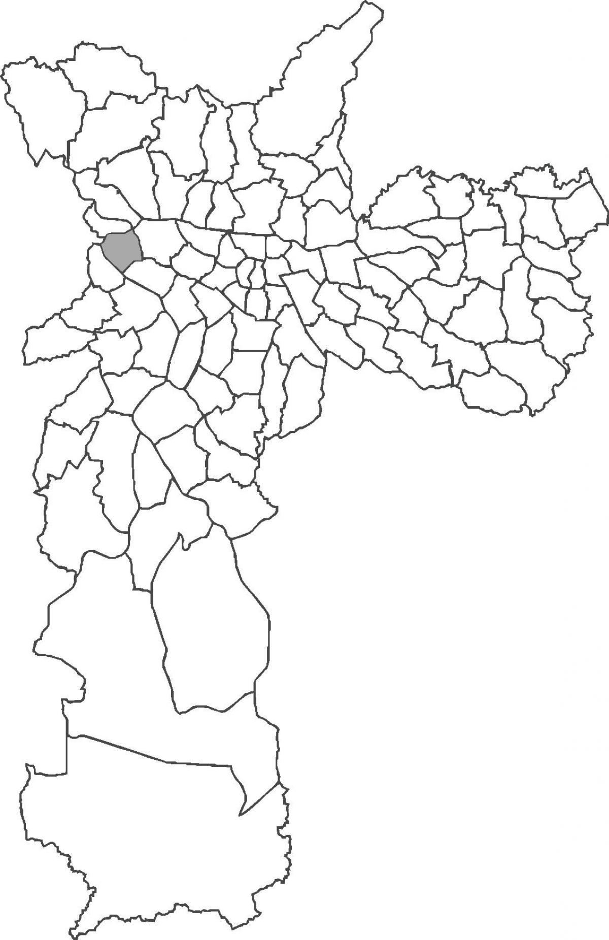 Mapa Vila Leopoldina okres