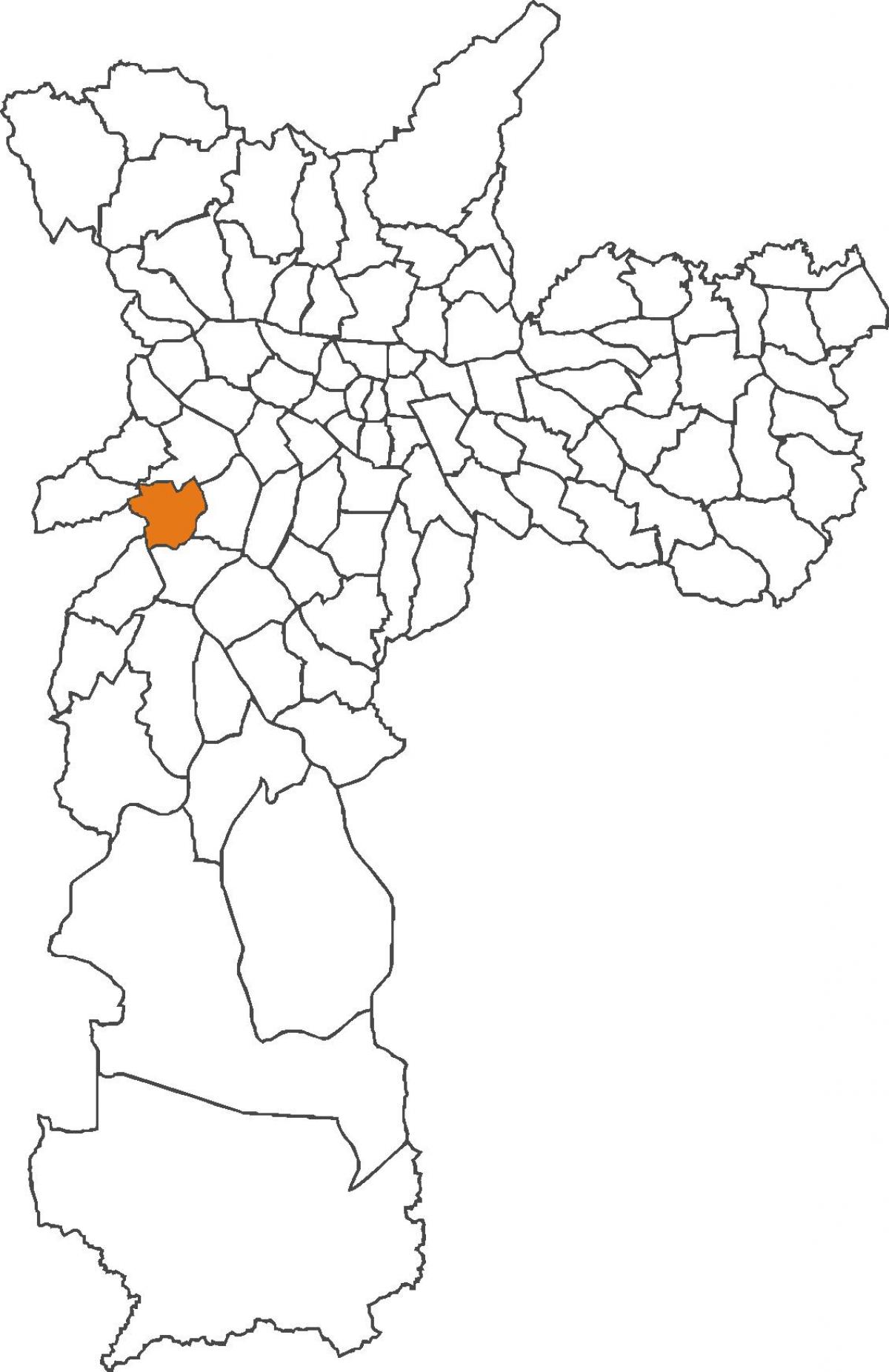 Mapa Vila Sônia okres