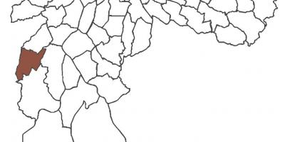 Mapa Capão Redondo okres
