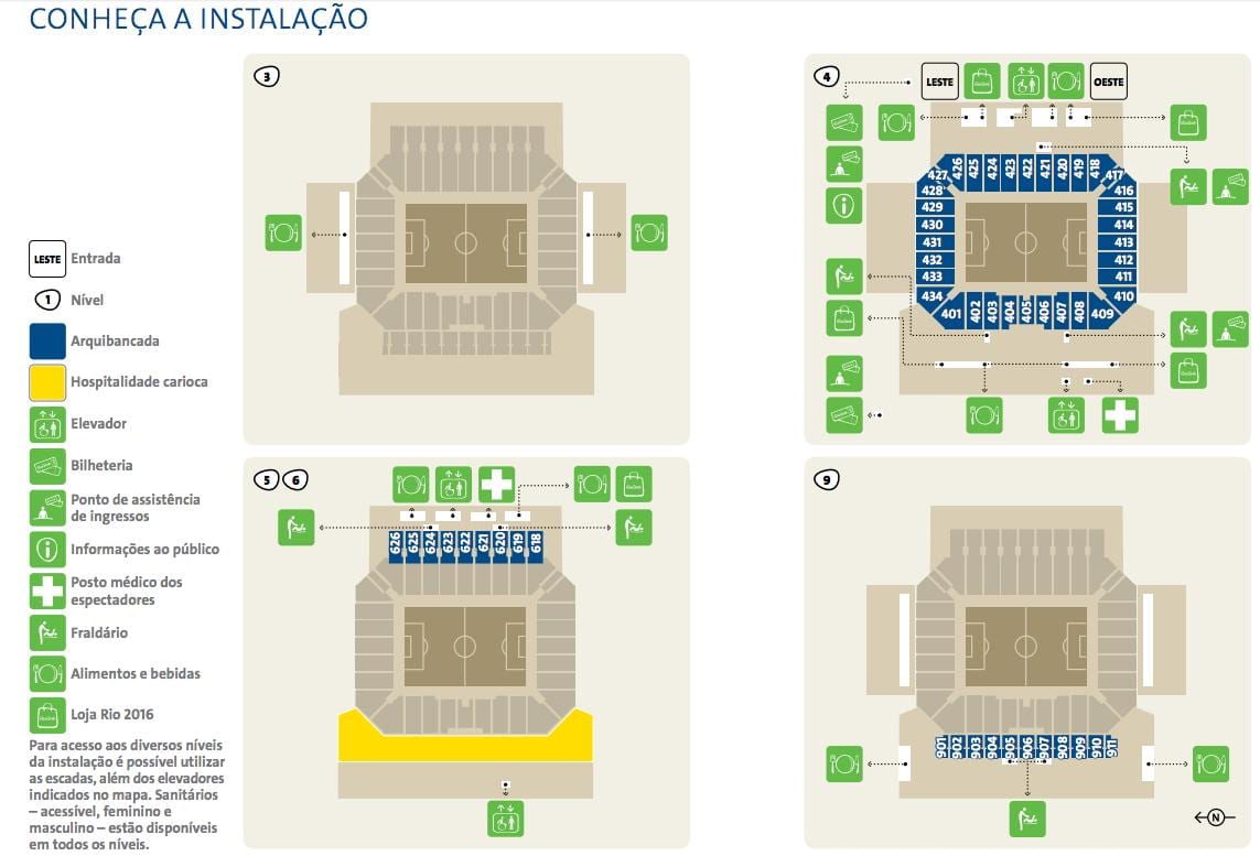 Mapa Arena Korinťanom