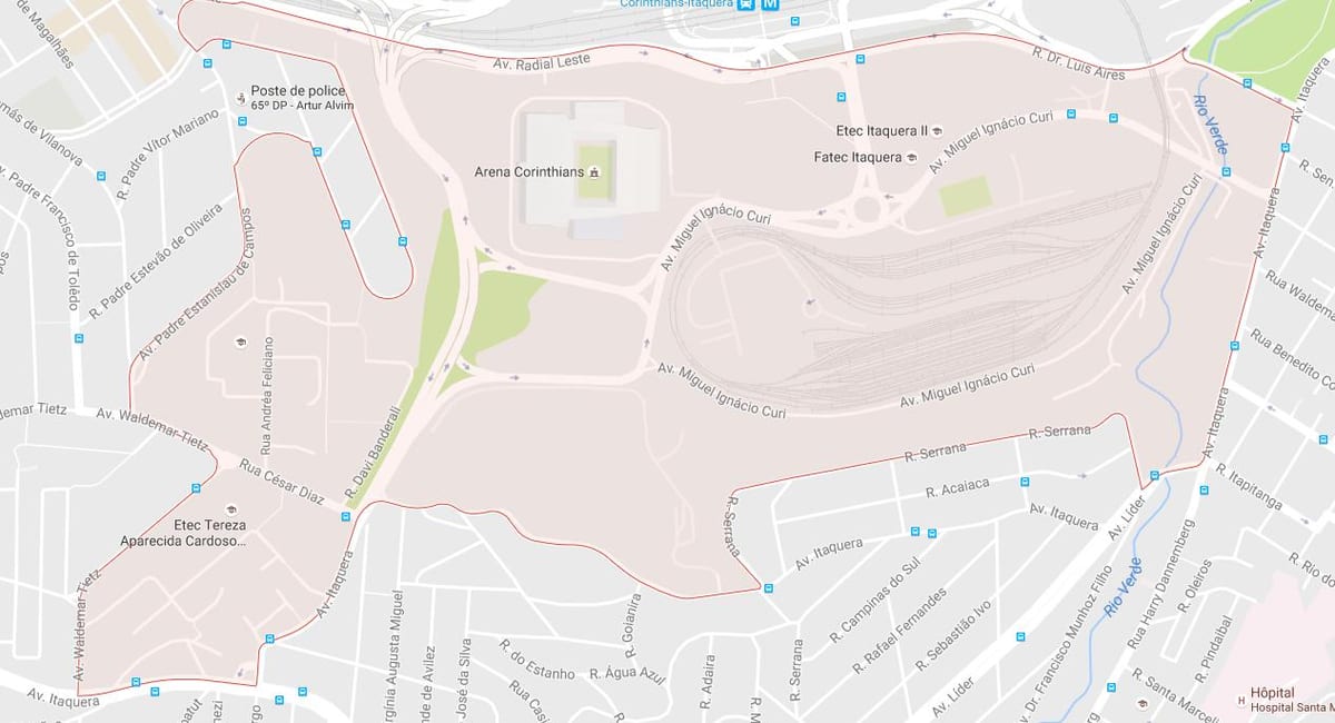 Mapa Artur Alvim Sao Paulo