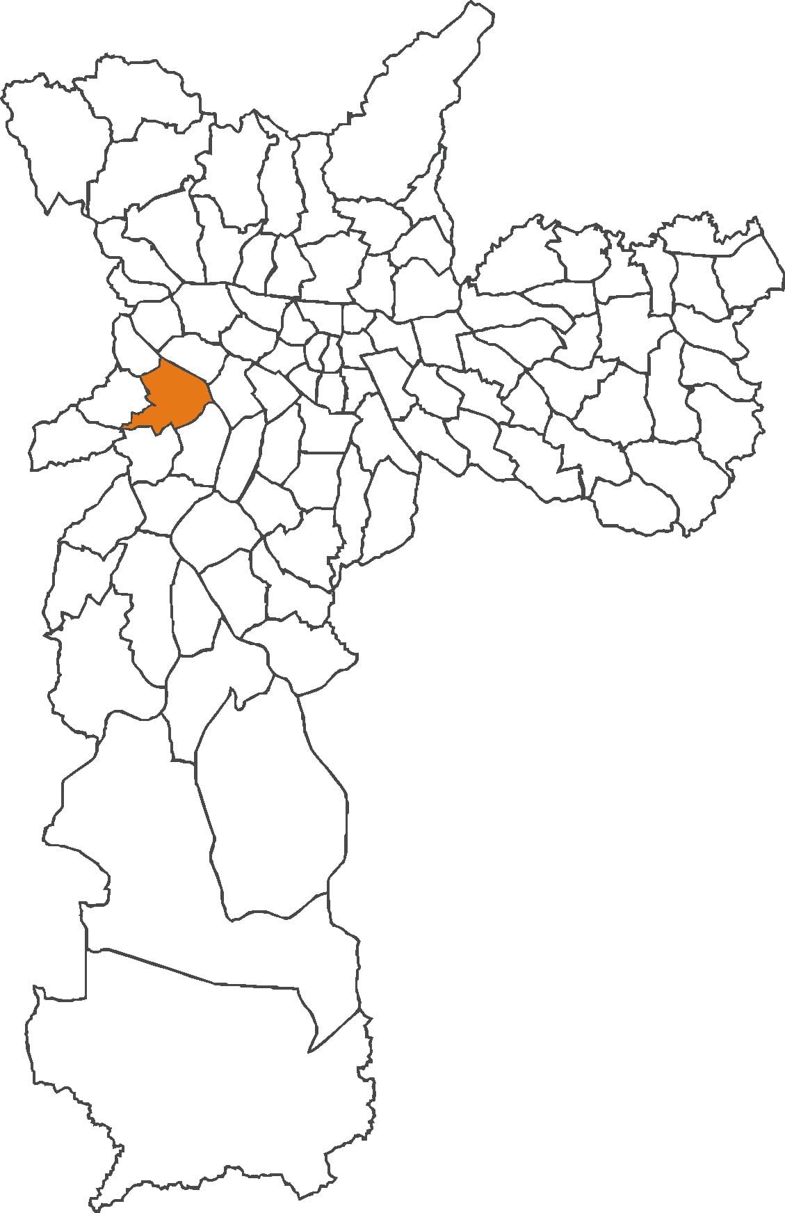 Mapa Butantã okres