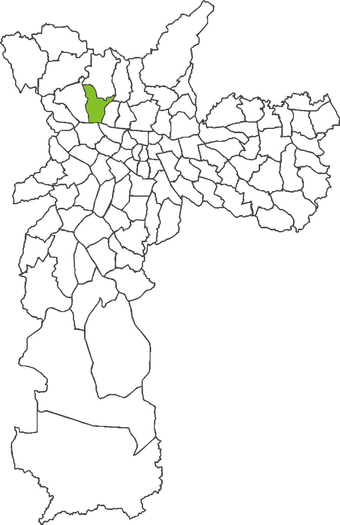 Mapa Freguesia urobiť, Ó okres
