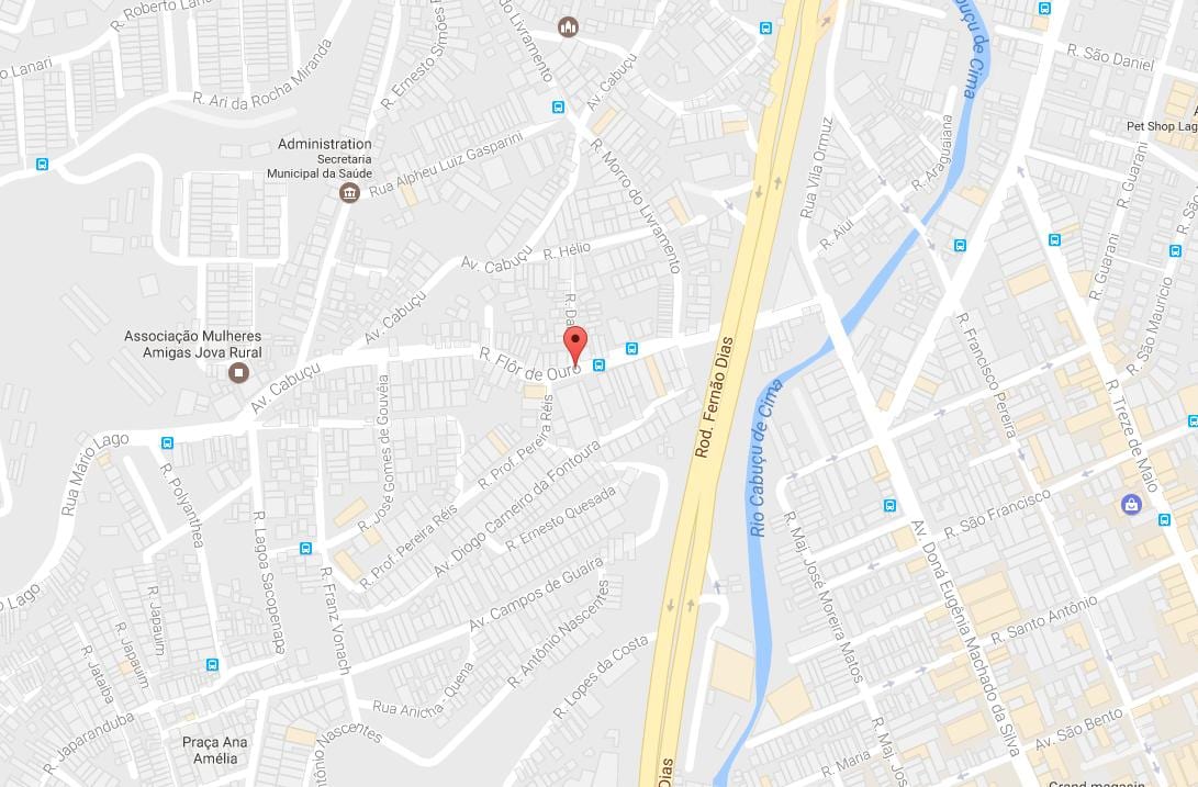 Mapa Jaçanã Sao Paulo