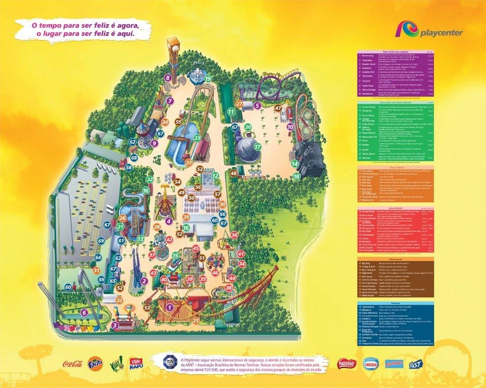 Mapa PlayCenter Sao Paulo