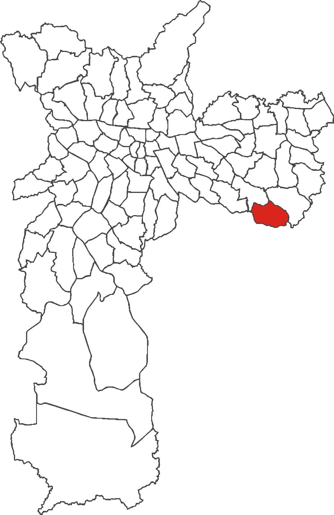 Mapa Sao Rafael okres