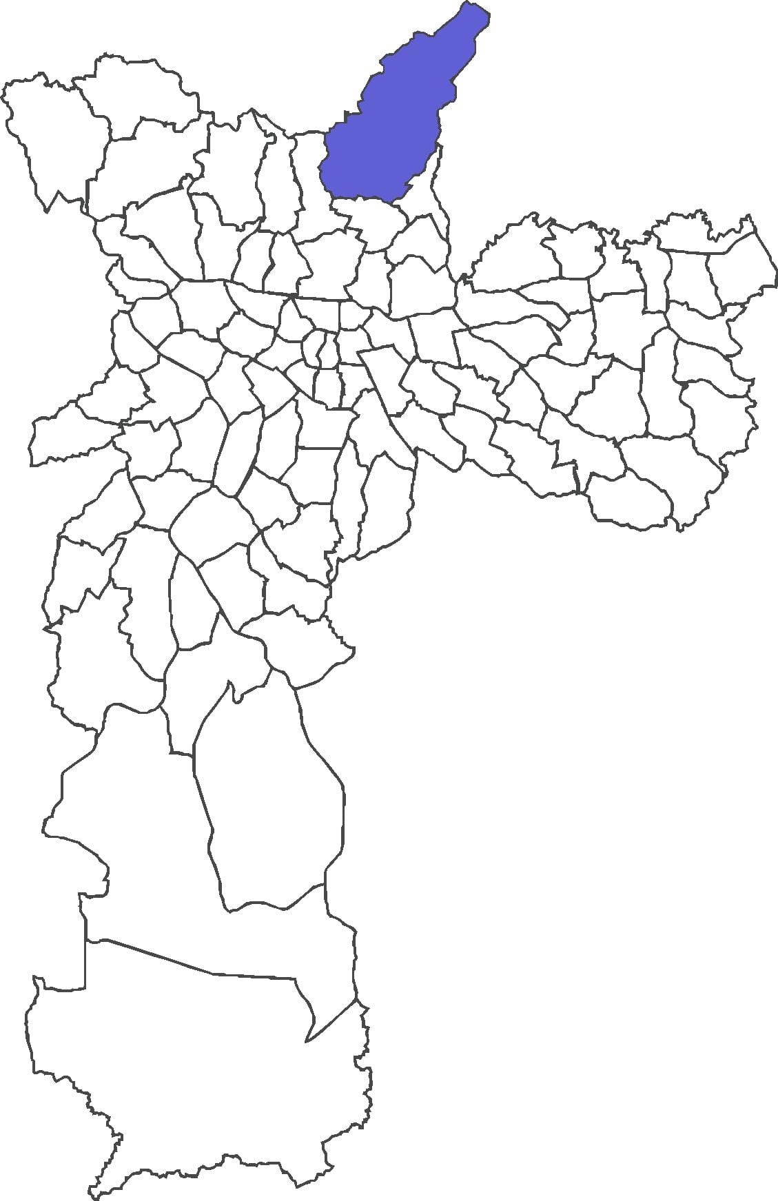 Mapa Tremembé okres