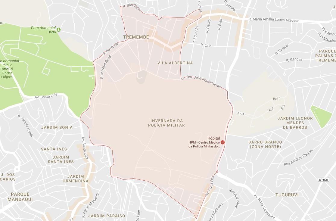 Mapa Tremembé Sao Paulo