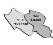 Mapa Vila Prudente sub-prefektúra