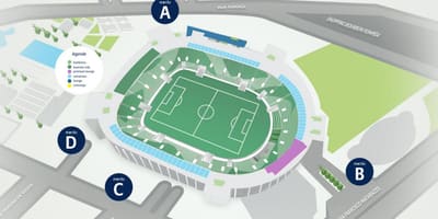 Mapa Allianz Parque - Úroveň 3