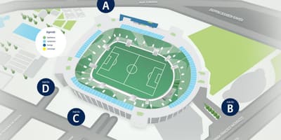 Mapa Allianz Parque - Úroveň 4