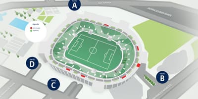 Mapa Allianz Parque - Úroveň 5