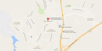 Mapa Anhangüera Sao Paulo