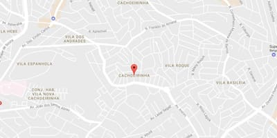 Mapa Cachoeirinha Sao Paulo