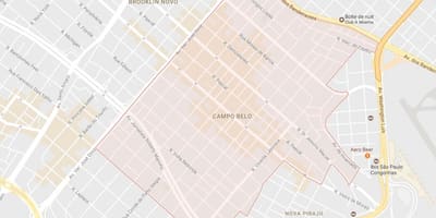 Mapa Campo Bela Sao Paulo