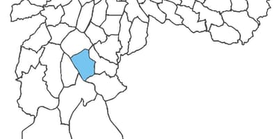 Mapa Campo Grande okres