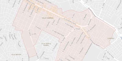 Mapa Carrão Sao Paulo