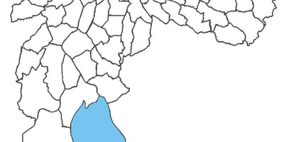 Mapa Grajaú okres