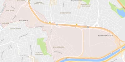 Mapa Jaguara Sao Paulo