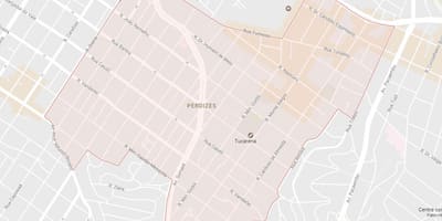 Mapa Perdizes Sao Paulo
