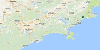 Mapa pláži Félix