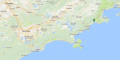 Mapa pláži Puruba