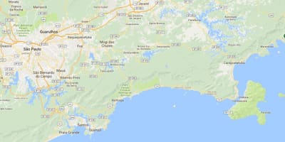 Mapa pláži Saco da Ribeira