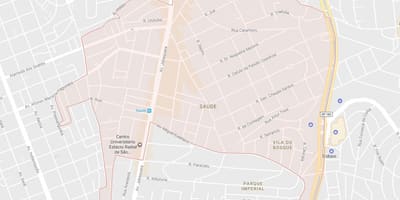 Mapa Saúde Sao Paulo