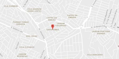 Mapa Sapopemba Sao Paulo