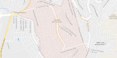 Mapa Sao Rafael Sao Paulo