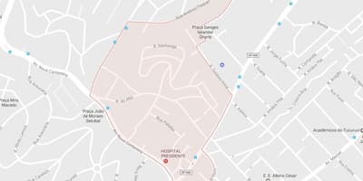 Mapa Tucuruvi Sao Paulo