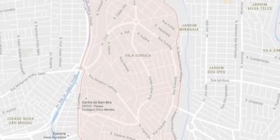 Mapa Vila Curuçá Sao Paulo