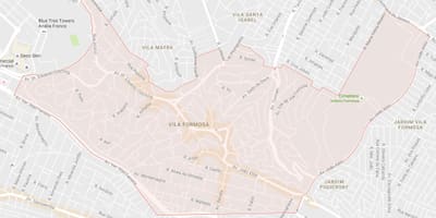 Mapa Vila Formosa Sao Paulo