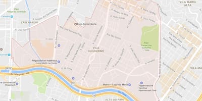 Mapa Vila Guilherme Sao Paulo