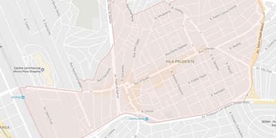 Mapa Vila Prudente Sao Paulo